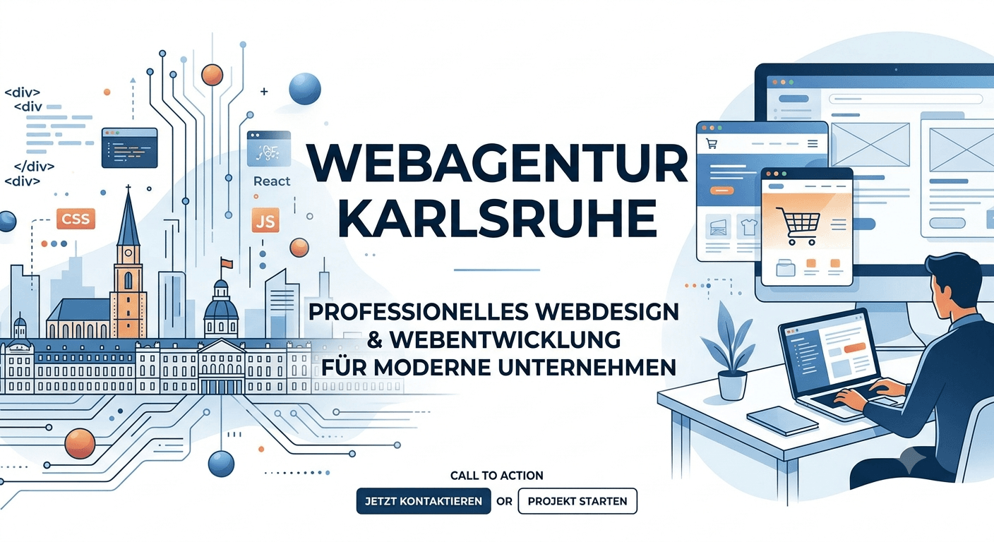 Webagentur Karlsruhe – Professionelles Webdesign und Webentwicklung für moderne Unternehmen