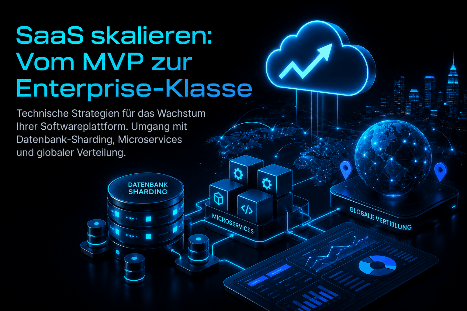 SaaS skalieren: Vom MVP zur Enterprise-Klasse